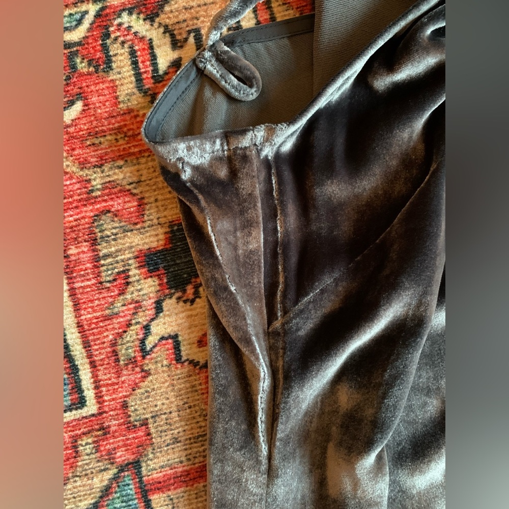 Reformation Gaia Velvet Slip Dress Size Medium - Picture 11 of 13